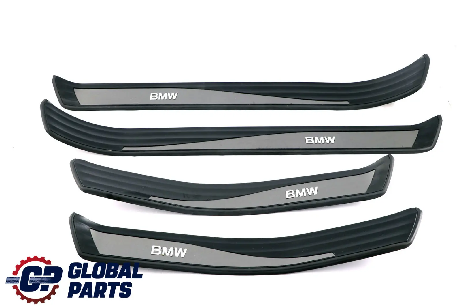 BMW E60 E61 LCI Front Rear Entrance Cover Set Schwarz Black N/O/S