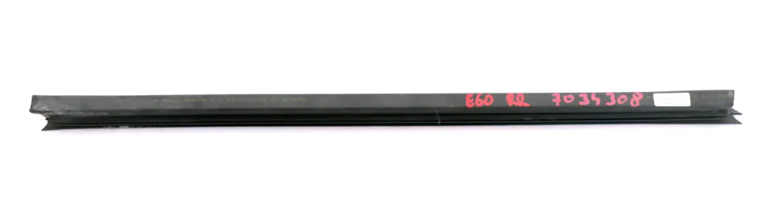 BMW E60 E60N E61 LCI Schachtabdichtung Innen Tür Hinten Recht - SKU 7034308 - Teilenummer 7034308