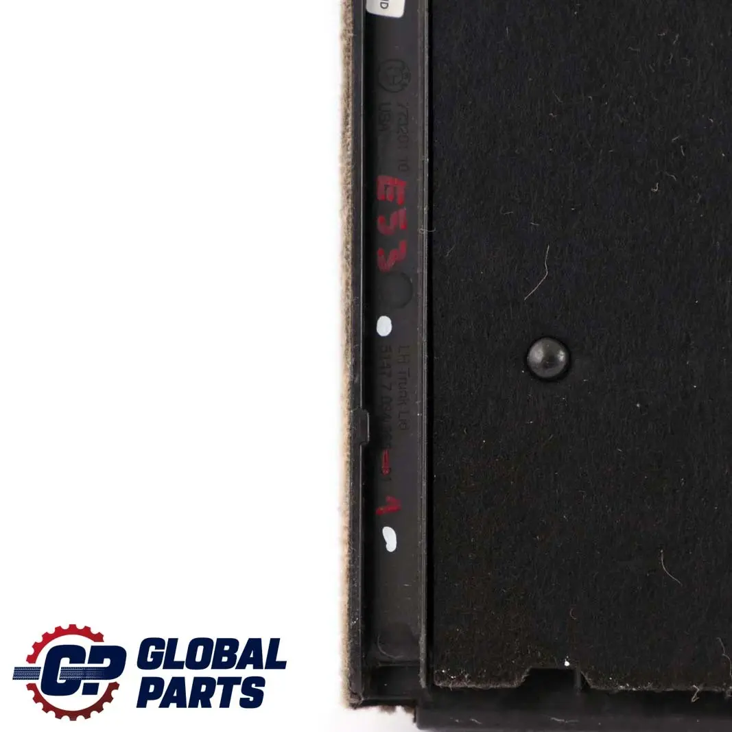 Trunk Lid Interior Left Flap Trim N/S Light Beige to BMW X5 Series E53 with Part number 7034365 BMW X5 Series E53 Trunk Lid Interior Left Flap Trim N/S Light Beige - SKU 7034365-1 - Part number 7034365