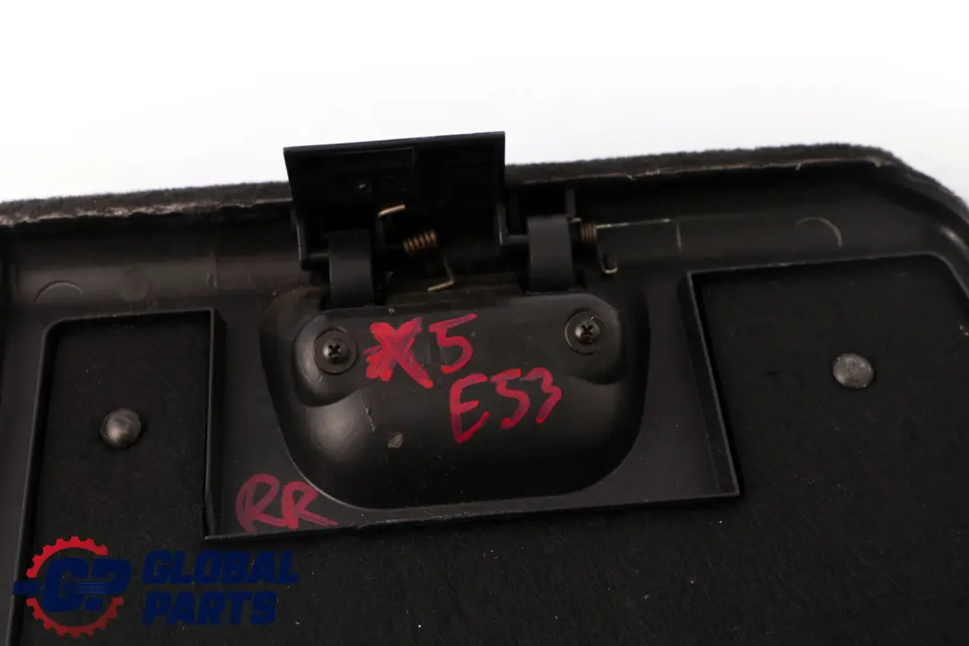  Couvercle Coffre Intérieur BMW X5 E53 Finition Couvrir gauche Anthracite 7034365 - SKU 7034367 - Numéro de pièce 7034367