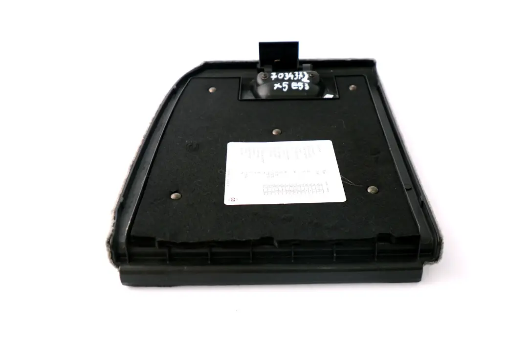 Right O/S Trunk Lid Flap Interior Side Panel Cover Grey to BMW X5 Series E53 with Part number 7034372 BMW X5 Series E53 Right O/S Trunk Lid Flap Interior Side Panel Cover Grey - SKU 7034372 - Part number 7034372