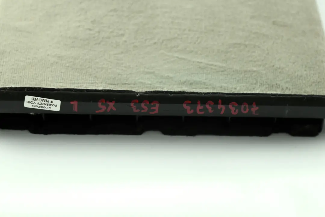 BMW E53 Trunk Carpet Flap Boot Rear Left PASTELLGR?N 3402121 - SKU 7034373 - Número de pieza 9172859