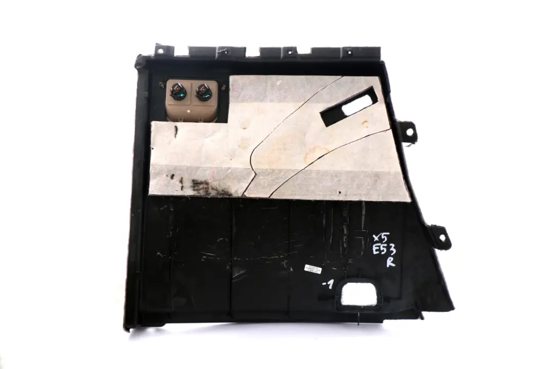 Gepäckraum Abdeckung Verkleidung Rechts Grau für BMW X5 E53 mit Teilenummer 7034392 BMW X5 E53 Gepäckraum Abdeckung Verkleidung Rechts Grau - SKU 7034392-1 - Teilenummer 7034392