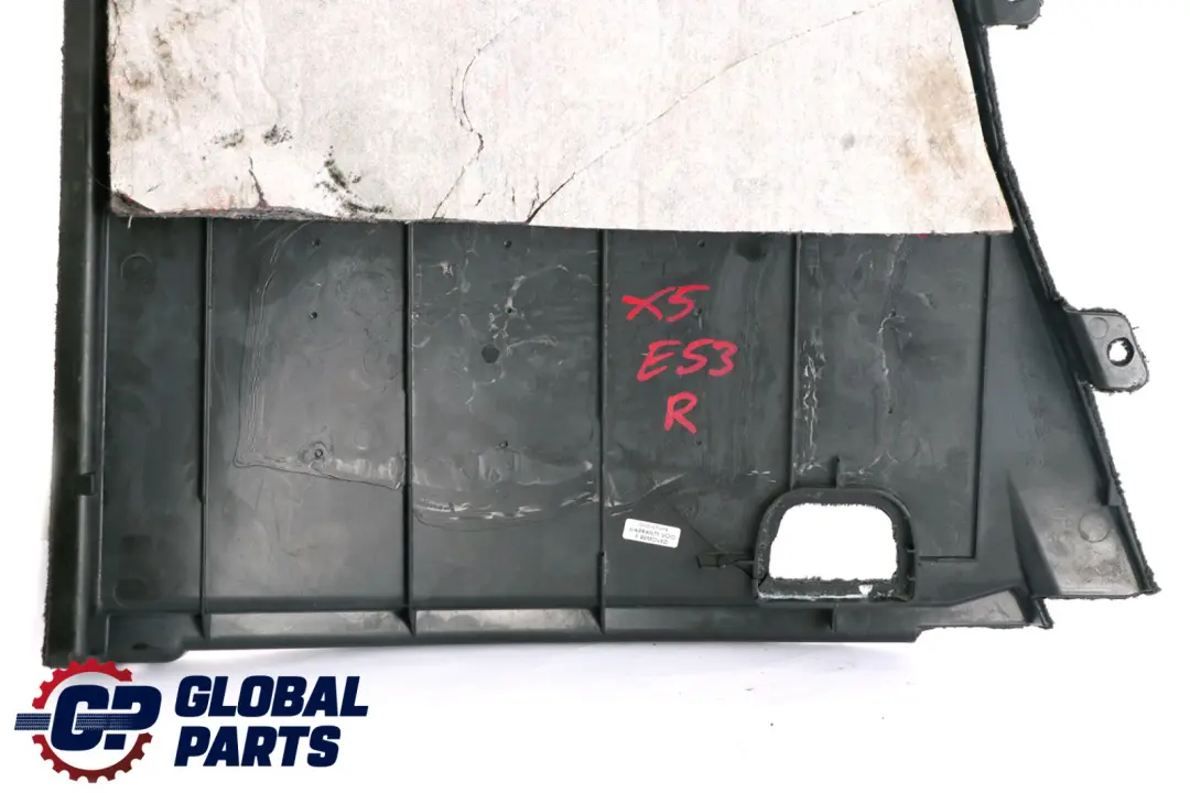 BMW X5 Series E53 Trunk Trim Panel Right O/S Anthrazit Black - SKU 7034392 - Part number 51477034394