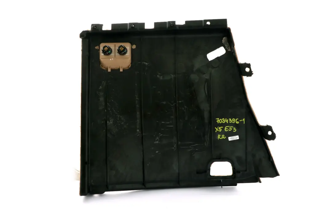 Verkleidung Mittenkonsole vorne links Hellbeige 2 für BMW X5 Series E53 mit Teilenummer 7034396 BMW X5 Series E53 Verkleidung Mittenkonsole vorne links Hellbeige 2 - SKU 7034396-1 - Teilenummer 7034396