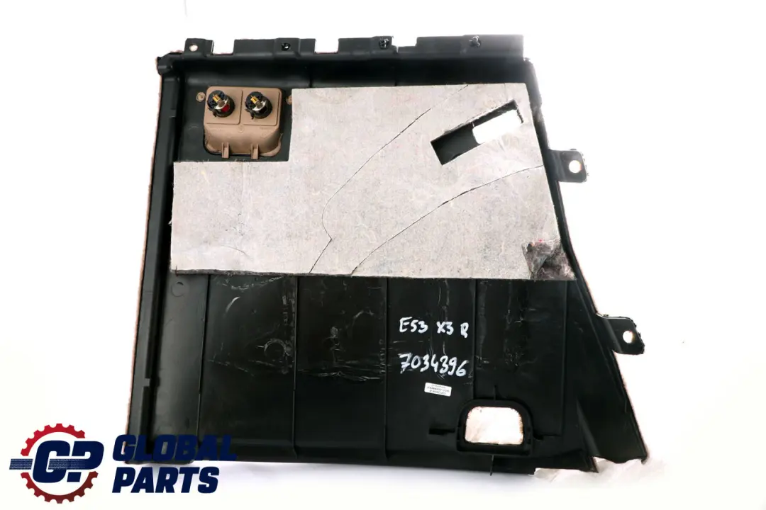 BMW E53 X3 Obudowa boczek bagażnika prawa beige - SKU 7034396 - Numer Części 7034369