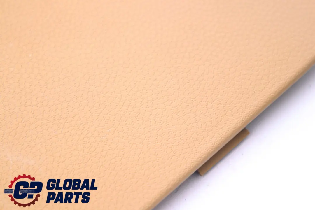 Tapa Panel Lateral Bota Izquierda Cordoba Beige para Mini Cooper R50 R53 con número de pieza 7034429 Mini Cooper R50 R53 Tapa Panel Lateral Bota Izquierda Cordoba Beige - SKU 7034429 - Número de pieza 7034429