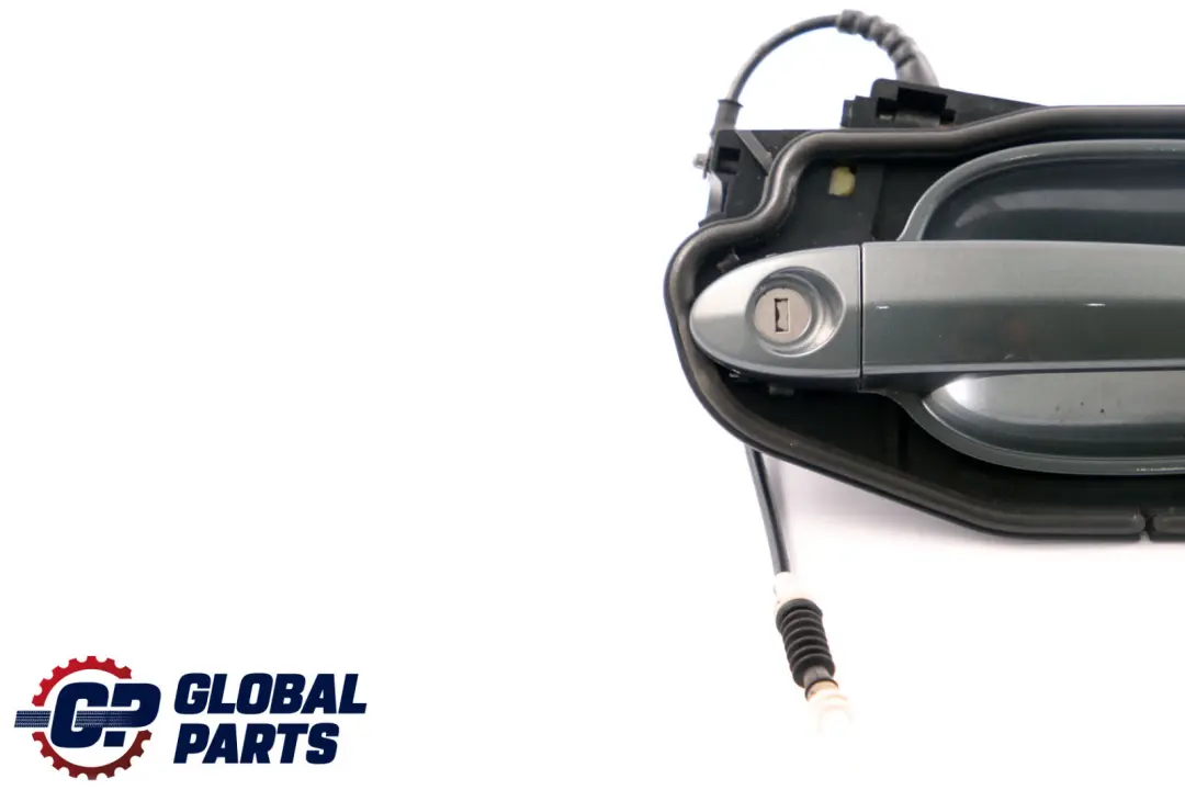 BMW 5 Series E60 E61 Complete Front Right Grab Handle O/S Titangrau II Grey A36 - SKU rhd-7034469-TGR - Part number 7034469