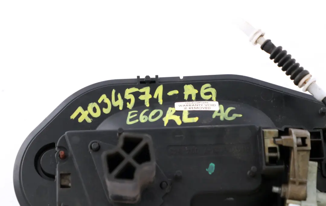 Complete Rear Left Grab Handle N/S Amethystgrau Grey A09 to BMW 5 Series E60 E61 with Part number 7034571 BMW 5 Series E60 E61 Complete Rear Left Grab Handle N/S Amethystgrau Grey A09 - SKU 7034571-AG - Part number 7034571