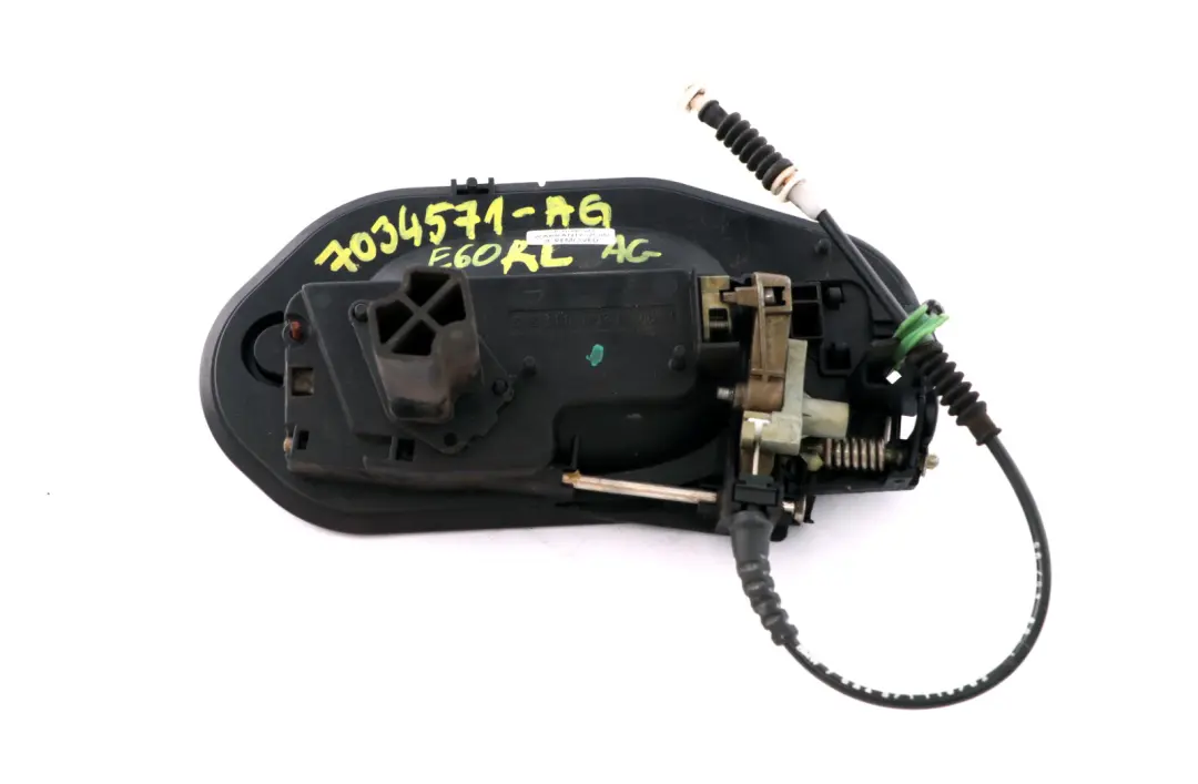 Complete Rear Left Grab Handle N/S Amethystgrau Grey A09 to BMW 5 Series E60 E61 with Part number 7034571 BMW 5 Series E60 E61 Complete Rear Left Grab Handle N/S Amethystgrau Grey A09 - SKU 7034571-AG - Part number 7034571