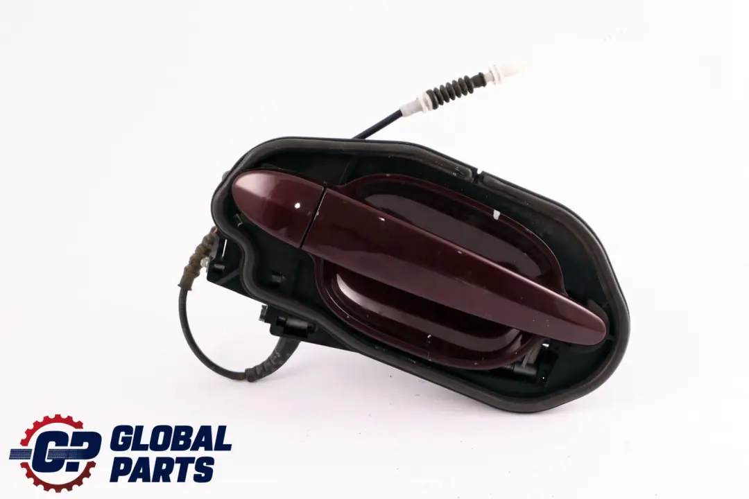 BMW 5 Series E60 E61 Complete Rear Left Grab Handle N/S Barberarot Metallic - SKU 7034571-BAR - Part number 7034571