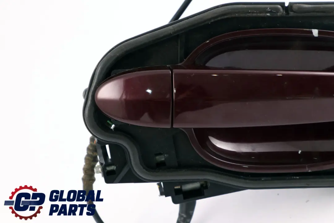 Complete Rear Left Grab Handle N/S Barberarot Metallic to BMW 5 Series E60 E61 with Part number 7034571 BMW 5 Series E60 E61 Complete Rear Left Grab Handle N/S Barberarot Metallic - SKU 7034571-BAR - Part number 7034571