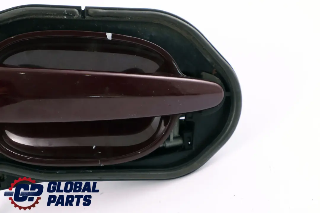 Complete Rear Left Grab Handle N/S Barberarot Metallic to BMW 5 Series E60 E61 with Part number 7034571 BMW 5 Series E60 E61 Complete Rear Left Grab Handle N/S Barberarot Metallic - SKU 7034571-BAR - Part number 7034571