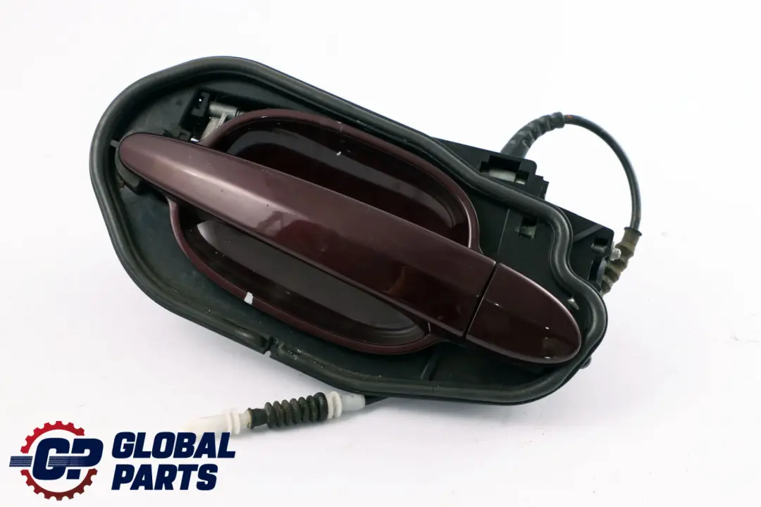 BMW 5 Series E60 E61 Complete Rear Left Grab Handle N/S Barberarot Metallic - SKU 7034571-BAR - Part number 7034571