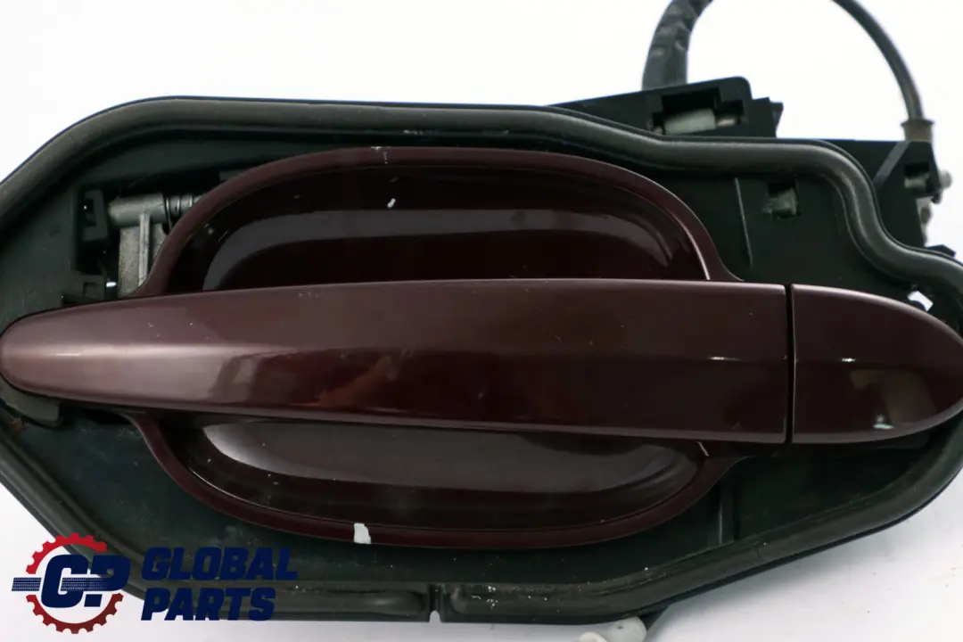 BMW 5 Series E60 E61 Complete Rear Left Grab Handle N/S Barberarot Metallic - SKU 7034571-BAR - Part number 7034571