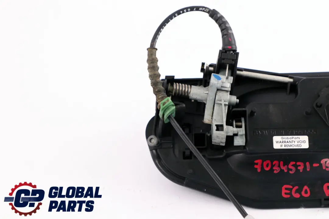 Complete Rear Left Grab Handle N/S Barberarot Metallic to BMW 5 Series E60 E61 with Part number 7034571 BMW 5 Series E60 E61 Complete Rear Left Grab Handle N/S Barberarot Metallic - SKU 7034571-BAR - Part number 7034571