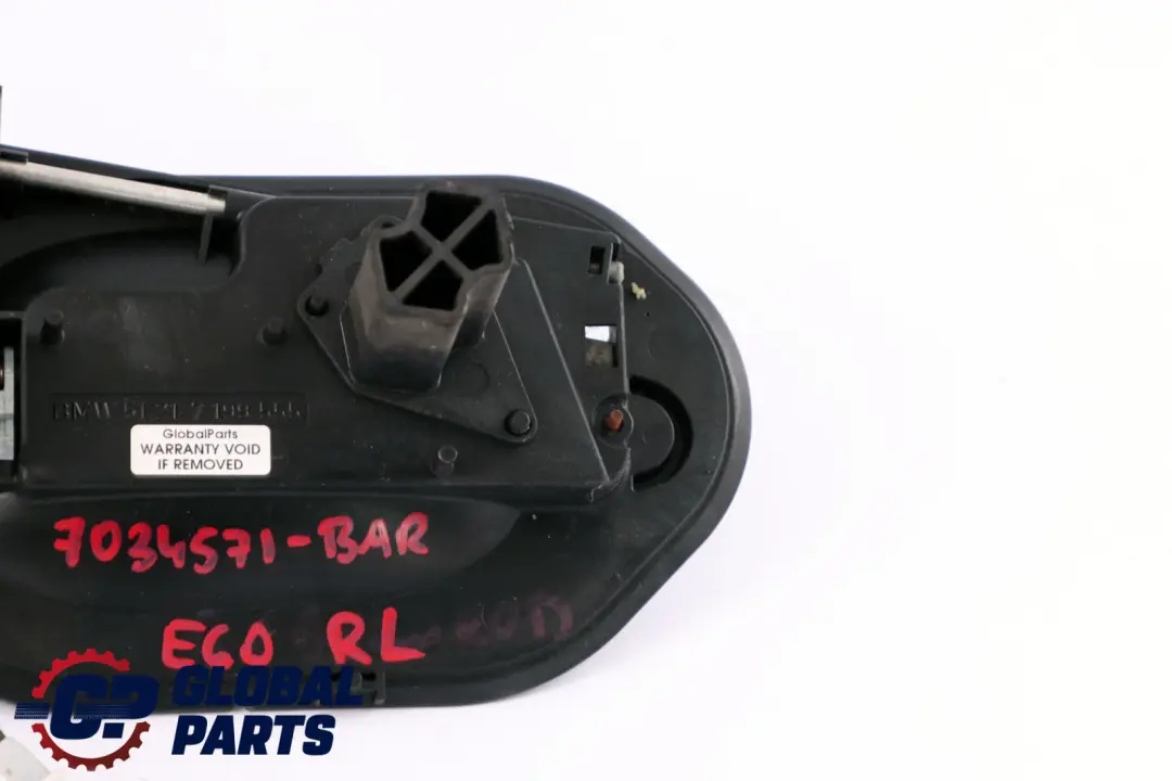 BMW 5 Series E60 E61 Complete Rear Left Grab Handle N/S Barberarot Metallic - SKU 7034571-BAR - Part number 7034571