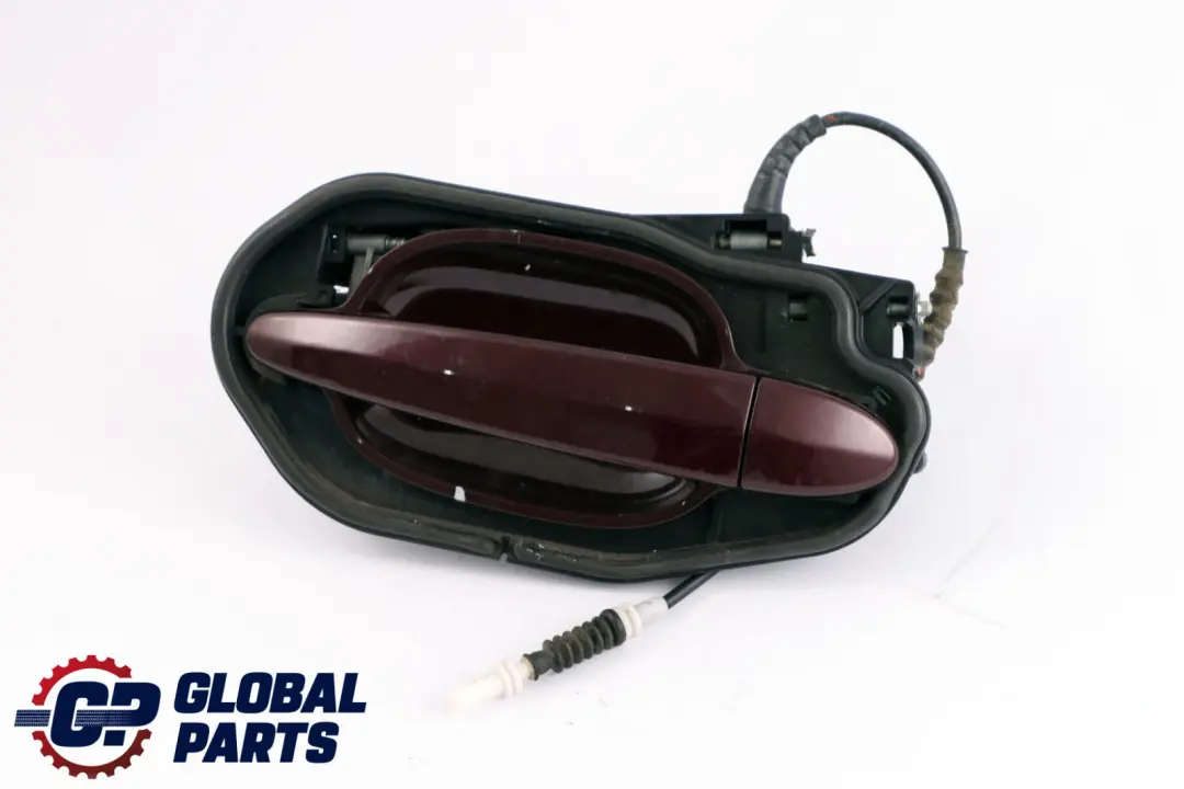 BMW 5 Series E60 E61 Complete Rear Left Grab Handle N/S Barberarot Metallic - SKU 7034571-BAR - Part number 7034571