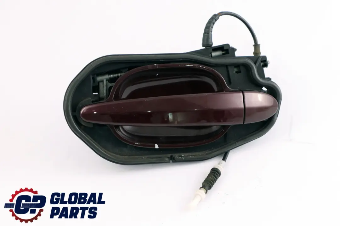 Complete Rear Left Grab Handle N/S Barberarot Metallic to BMW 5 Series E60 E61 with Part number 7034571 BMW 5 Series E60 E61 Complete Rear Left Grab Handle N/S Barberarot Metallic - SKU 7034571-BAR - Part number 7034571