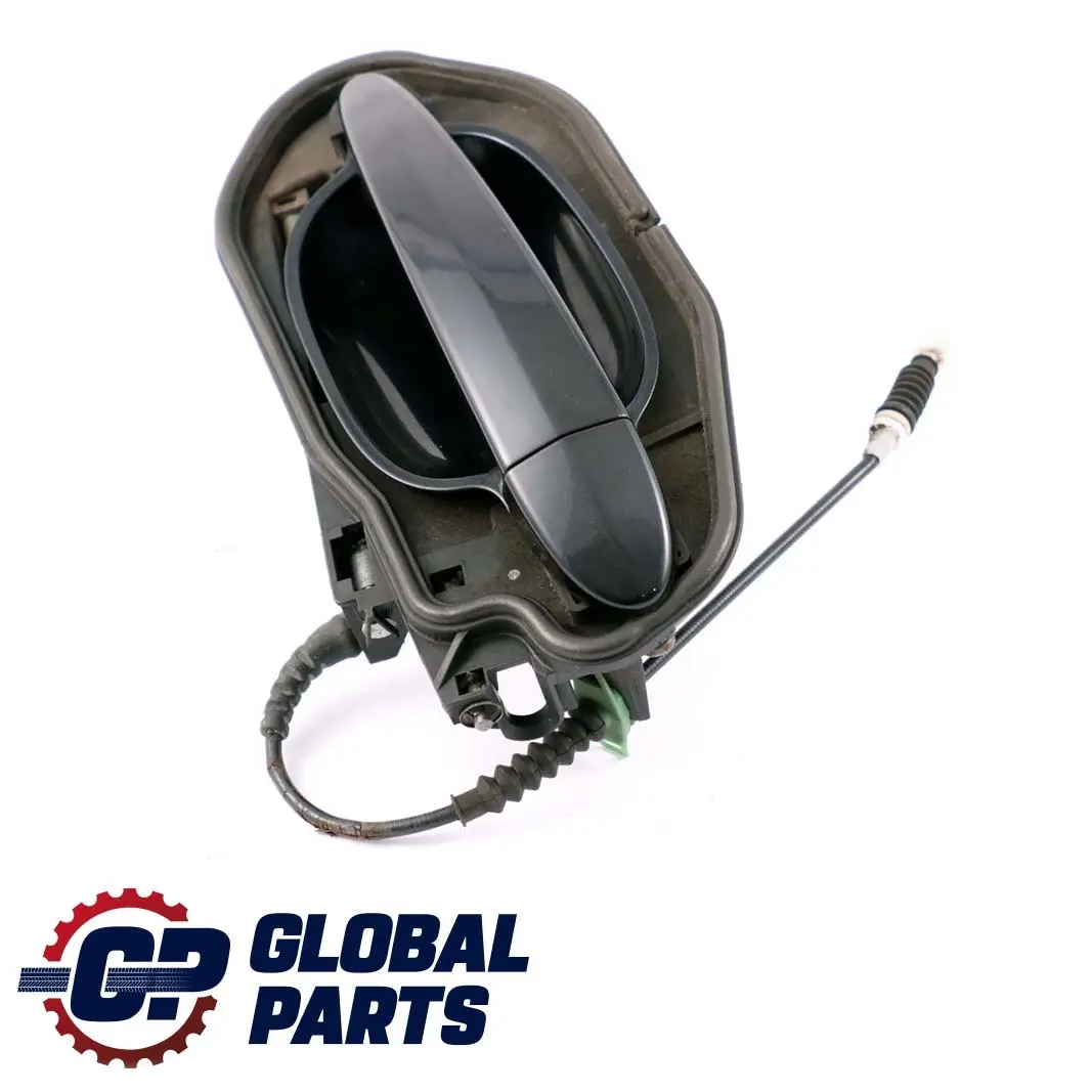 BMW E60 E61 Rear Complete Grab Handle Right O/S Carbonschwarz - 416 - SKU 7034571-CAR1 - Part number 7034571