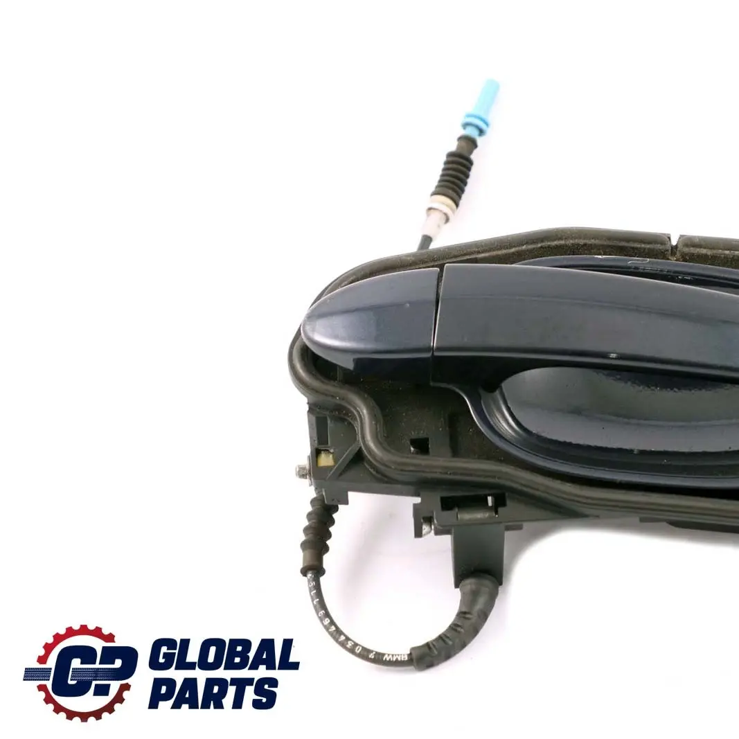  @BMW 5 Series E60 E61 2 Complete Rear Left Grab Handle N/S Carbonschwarz Black - SKU 7034571-CAR2 - Part number 7034571