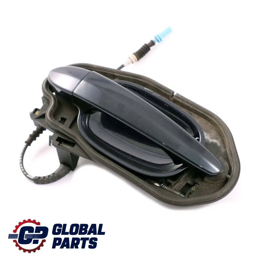  @BMW E60 E61 2 Asidero Trasero Izquierdo Completo Carbonschwarz Negro - SKU 7034571-CAR2 - Número de pieza 7034571