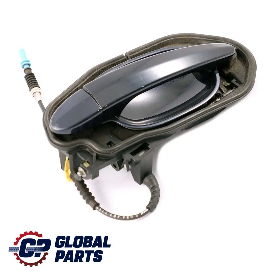 BMW 5 Series E60 E61 2 Griffbügel Hinten Links Carbonschwarz Metallic 416 - SKU 7034571-CAR2 - Teilenummer 7034571