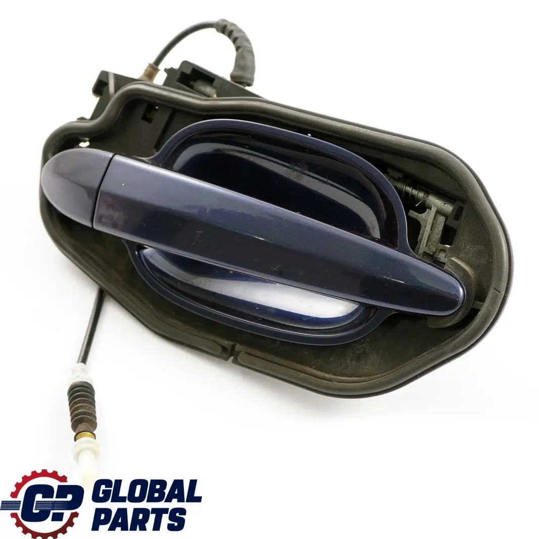 Right Grab Handle O/S Tiefseeblau Deep Sea Blue A76 to BMW 5 Series E60 E61 Rear with Part number 7034571 BMW 5 Series E60 E61 Rear Right Grab Handle O/S Tiefseeblau Deep Sea Blue A76 - SKU 7034571-DSB - Part number 7034571