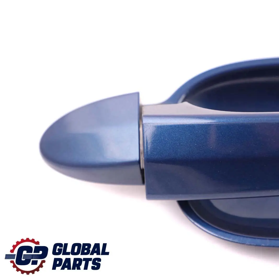 Right Grab Handle O/S Le Mans Blau Blue Metallic 381 to BMW 5 Series E60 E61 Rear with Part number 7034571 BMW 5 Series E60 E61 Rear Right Grab Handle O/S Le Mans Blau Blue Metallic 381 - SKU 7034571-LMB - Part number 7034571