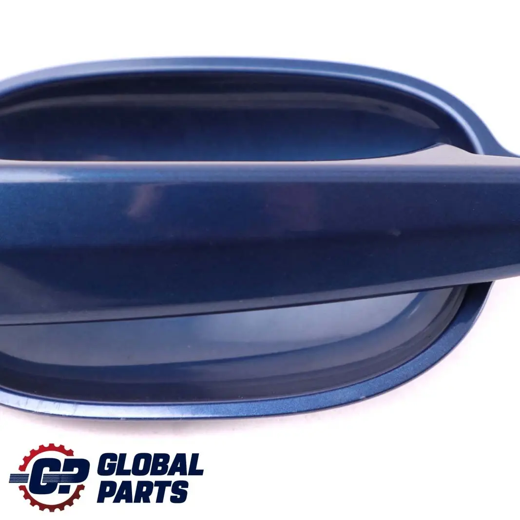 Right Grab Handle O/S Le Mans Blau Blue Metallic 381 to BMW 5 Series E60 E61 Rear with Part number 7034571 BMW 5 Series E60 E61 Rear Right Grab Handle O/S Le Mans Blau Blue Metallic 381 - SKU 7034571-LMB - Part number 7034571