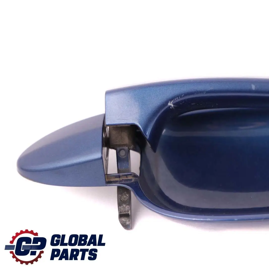 Right Grab Handle O/S Le Mans Blau Blue Metallic 381 to BMW 5 Series E60 E61 Rear with Part number 7034571 BMW 5 Series E60 E61 Rear Right Grab Handle O/S Le Mans Blau Blue Metallic 381 - SKU 7034571-LMB - Part number 7034571
