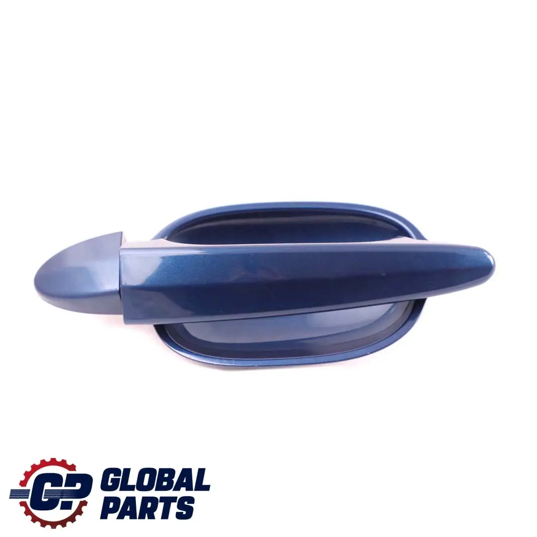Right Grab Handle O/S Le Mans Blau Blue Metallic 381 to BMW 5 Series E60 E61 Rear with Part number 7034571 BMW 5 Series E60 E61 Rear Right Grab Handle O/S Le Mans Blau Blue Metallic 381 - SKU 7034571-LMB - Part number 7034571