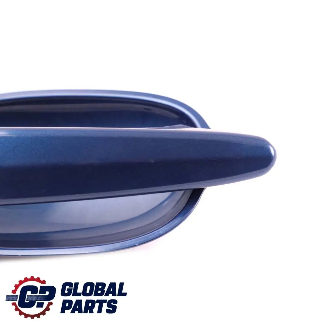 Right Grab Handle O/S Le Mans Blau Blue Metallic 381 to BMW 5 Series E60 E61 Rear with Part number 7034571 BMW 5 Series E60 E61 Rear Right Grab Handle O/S Le Mans Blau Blue Metallic 381 - SKU 7034571-LMB - Part number 7034571