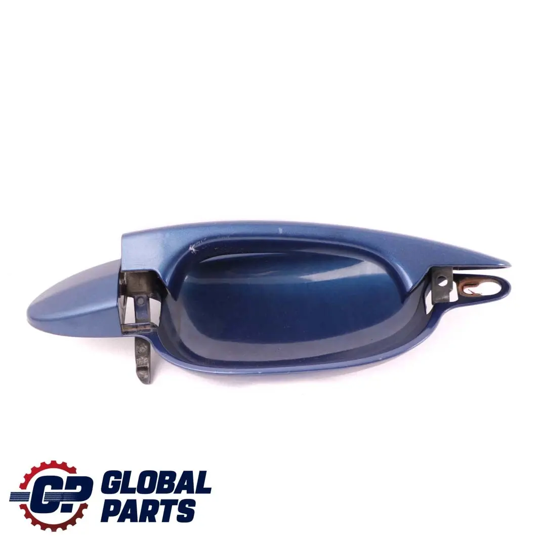 Right Grab Handle O/S Le Mans Blau Blue Metallic 381 to BMW 5 Series E60 E61 Rear with Part number 7034571 BMW 5 Series E60 E61 Rear Right Grab Handle O/S Le Mans Blau Blue Metallic 381 - SKU 7034571-LMB - Part number 7034571