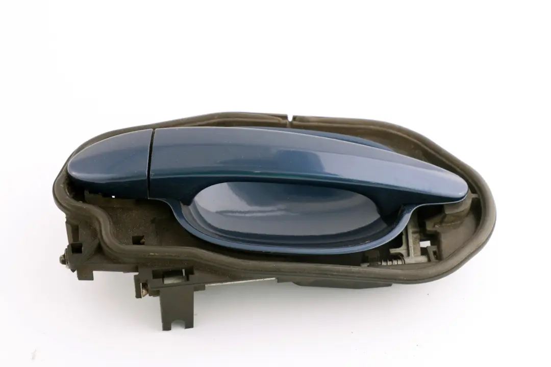 Griffbügel Hinten Links Mysticblau Metallic Mystic Blue für BMW 5 er 1 E60 mit Teilenummer 7034571 BMW 5 er 1 E60 Griffbügel Hinten Links Mysticblau Metallic Mystic Blue - SKU 7034571-MYS1 - Teilenummer 7034571