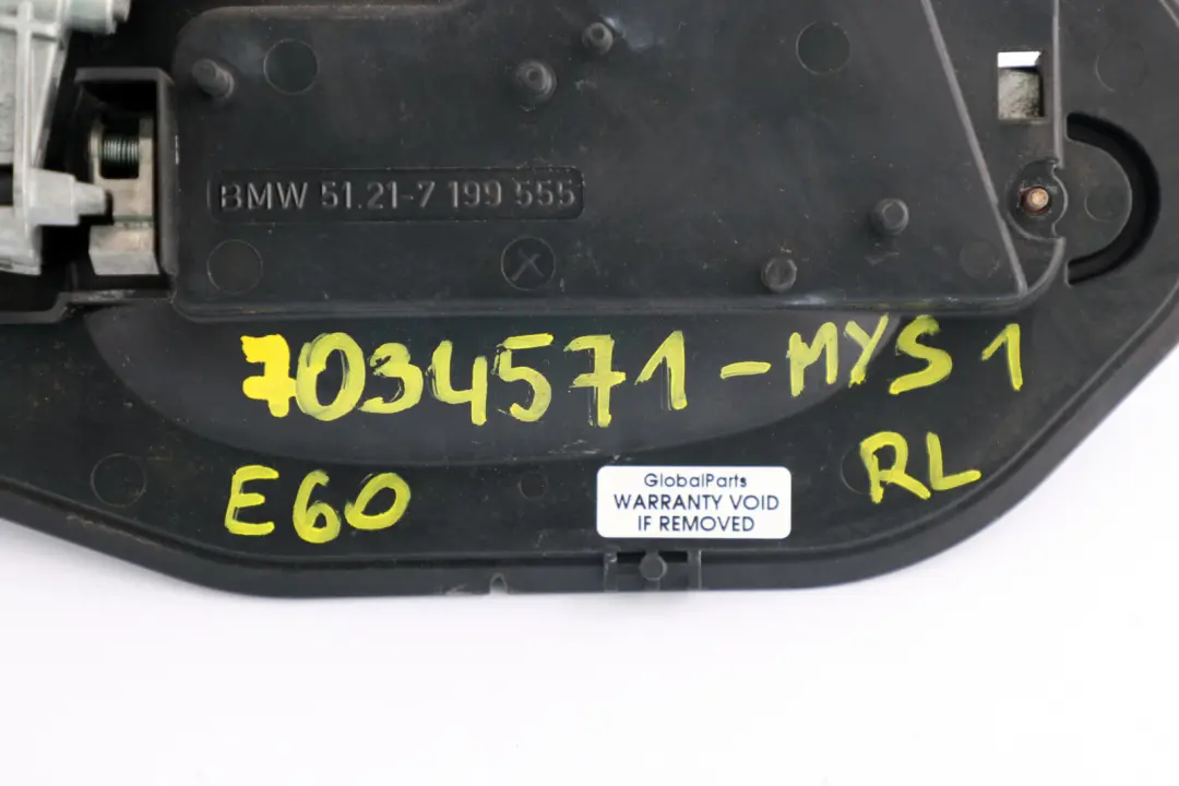 Left Grab Handle N/S Mysticblau Metallic Mystic Blue to BMW 5 Series 1 E60 Rear with Part number 7034571 BMW 5 Series 1 E60 Rear Left Grab Handle N/S Mysticblau Metallic Mystic Blue - SKU 7034571-MYS1 - Part number 7034571