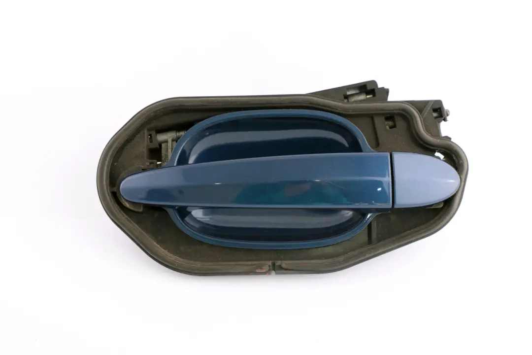Left Grab Handle N/S Mysticblau Metallic Mystic Blue to BMW 5 Series 1 E60 Rear with Part number 7034571 BMW 5 Series 1 E60 Rear Left Grab Handle N/S Mysticblau Metallic Mystic Blue - SKU 7034571-MYS1 - Part number 7034571