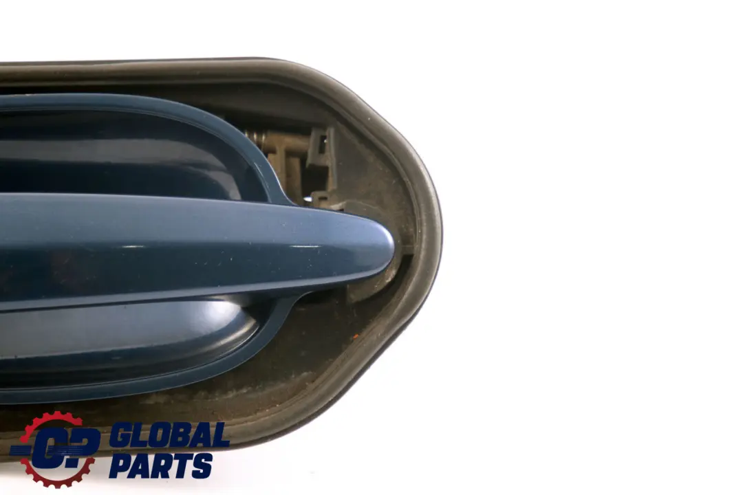 Komplett Griffbügel Hinten Rechts Mysticblau Blau Metallic A0 für BMW 5 er E60 E61 mit Teilenummer 7034571 BMW 5 er E60 E61 Komplett Griffbügel Hinten Rechts Mysticblau Blau Metallic A0 - SKU 7034571-MYS4 - Teilenummer 7034571