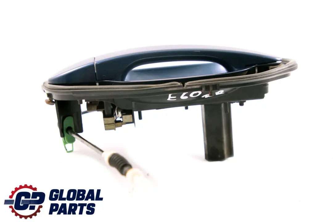 Complete Rear Right Grab Handle O/S Mysticblau Mystic Blue to BMW 5 Series E60 E61 with Part number 7034571 BMW 5 Series E60 E61 Complete Rear Right Grab Handle O/S Mysticblau Mystic Blue - SKU 7034571-MYS4 - Part number 7034571