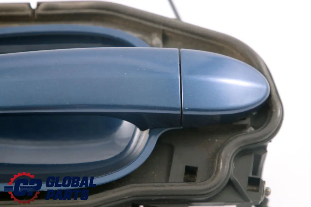 BMW 5 er E60 E61 Komplett Griffbügel Hinten Rechts Mysticblau Blau Metallic A0 - SKU 7034571-MYS4 - Teilenummer 7034571