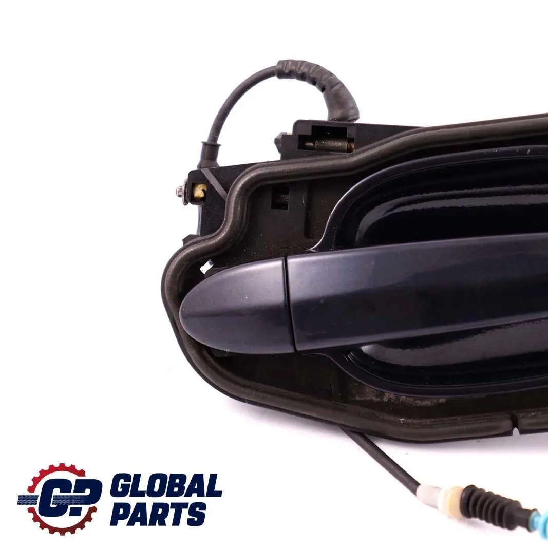 Complete Rear Right Grab Handle O/S Orientblau Orient Blue to BMW 5 Series E60 E61 with Part number 7034571 BMW 5 Series E60 E61 Complete Rear Right Grab Handle O/S Orientblau Orient Blue - SKU 7034571-OB - Part number 7034571