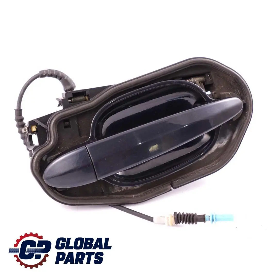Complete Rear Right Grab Handle O/S Orientblau Orient Blue to BMW 5 Series E60 E61 with Part number 7034571 BMW 5 Series E60 E61 Complete Rear Right Grab Handle O/S Orientblau Orient Blue - SKU 7034571-OB - Part number 7034571