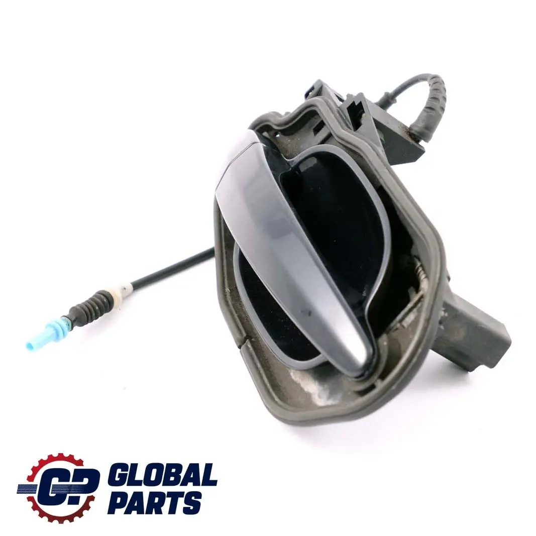 Complete Rear Right Grab Handle O/S Orientblau Orient Blue to BMW 5 Series E60 E61 with Part number 7034571 BMW 5 Series E60 E61 Complete Rear Right Grab Handle O/S Orientblau Orient Blue - SKU 7034571-OB - Part number 7034571