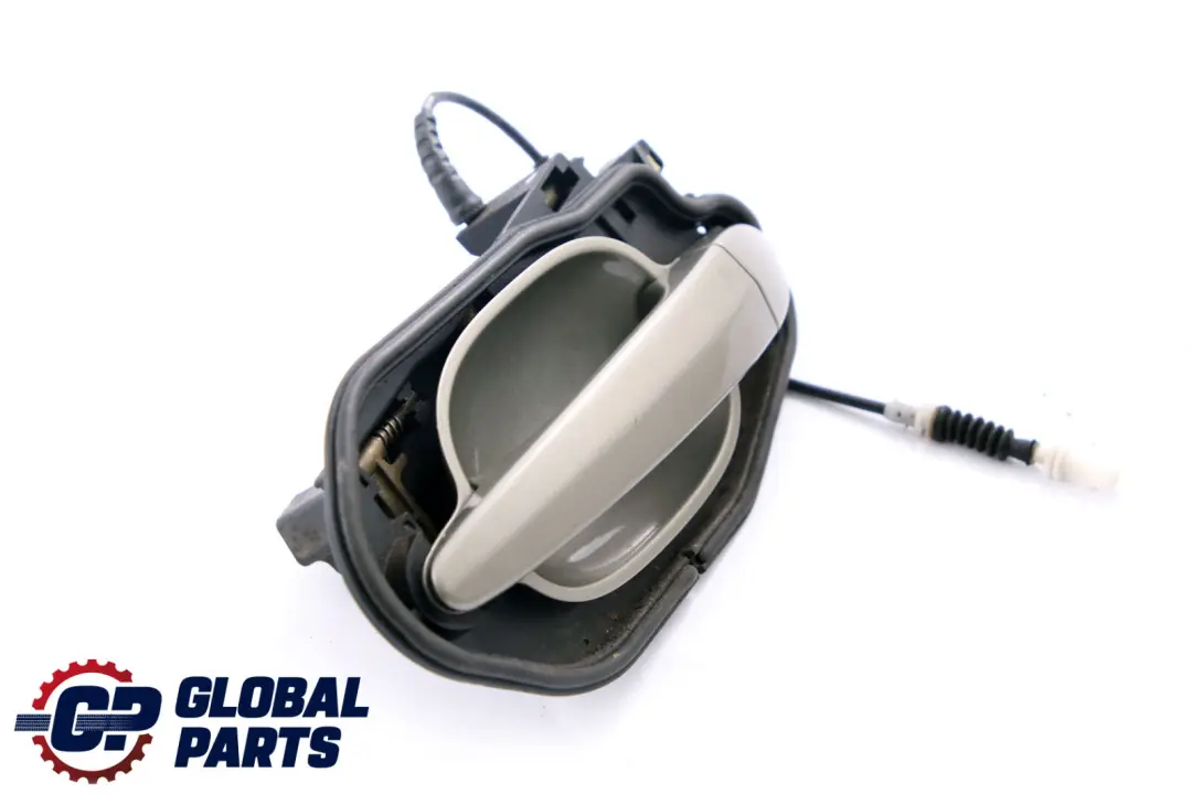 BMW 5 Series E60 E61 Complete Rear Left Grab Handle N/S Olivin Metallic 349 - SKU 7034571-OLI1 - Part number 7034571