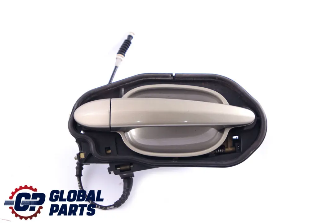 BMW 5 Series E60 E61 Complete Rear Left Grab Handle N/S Olivin Metallic 349 - SKU 7034571-OLI1 - Part number 7034571