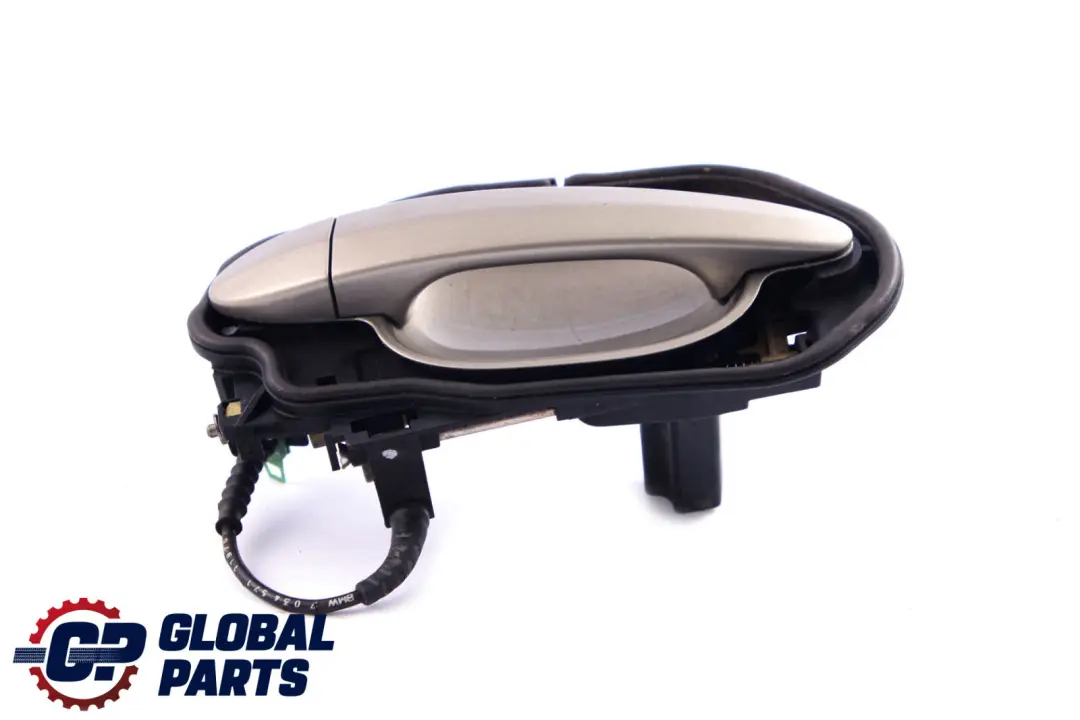 BMW 5 Series E60 E61 Complete Rear Left Grab Handle N/S Olivin Metallic 349 - SKU 7034571-OLI1 - Part number 7034571