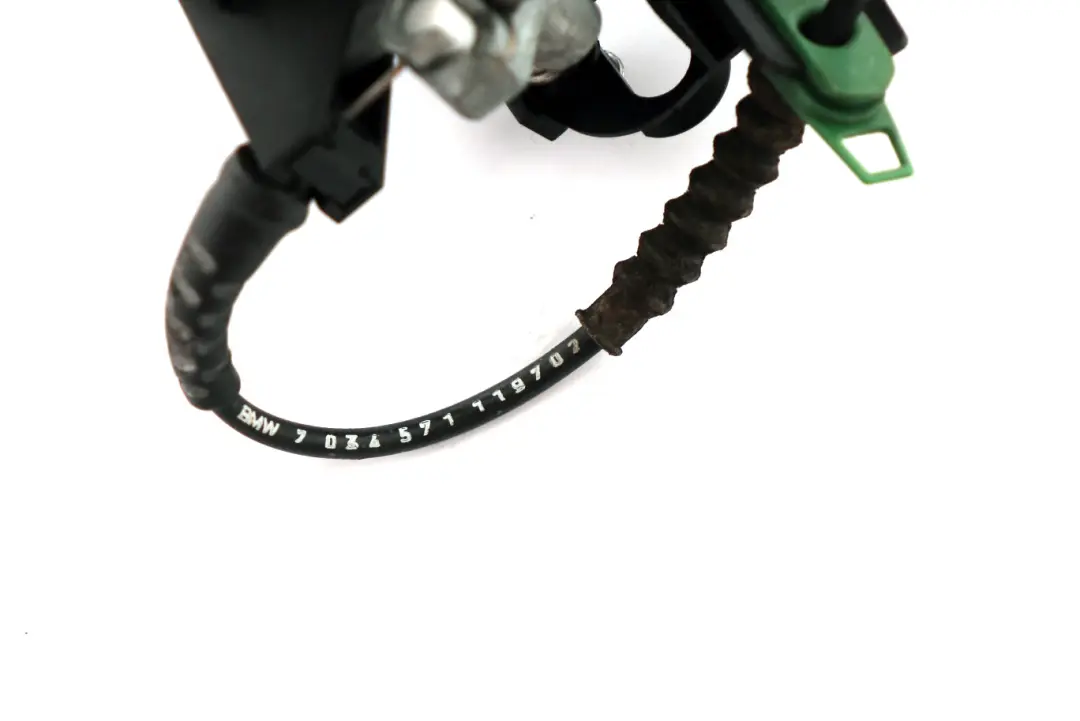 BMW 5 er E60 E61 Komplett Griffbügel Hinten Links Spacegrau Space Grey - SKU 7034571-SCG - Teilenummer 7034571