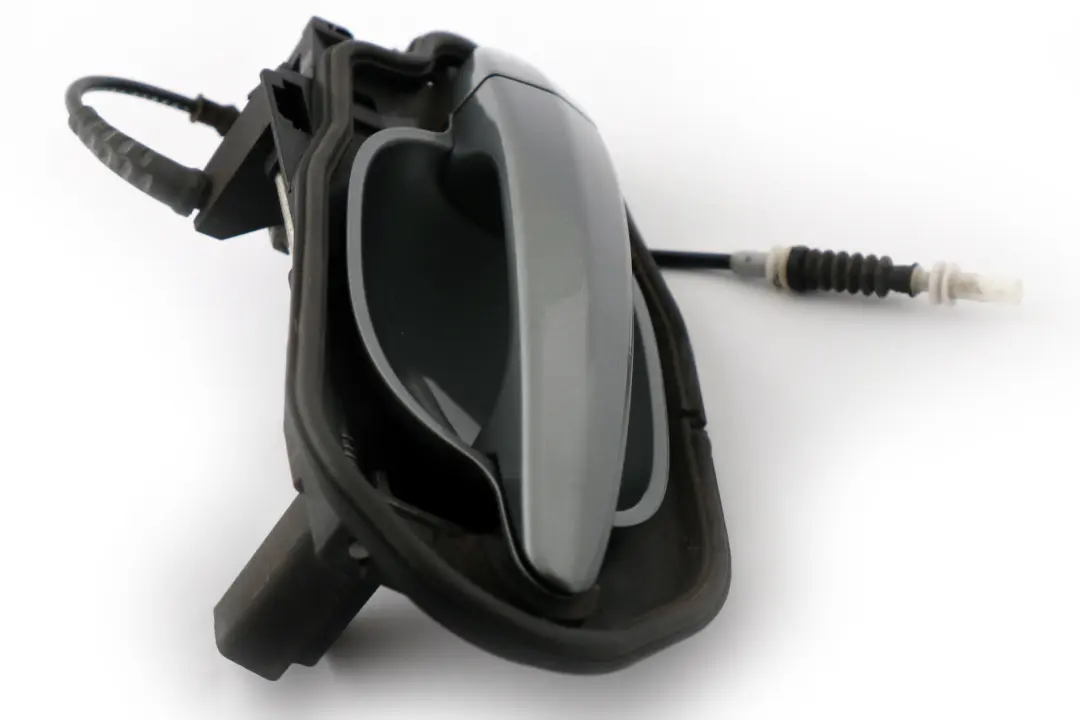 Komplett Griffbügel Hinten Links Spacegrau Space Grey für BMW 5 er E60 E61 mit Teilenummer 7034571 BMW 5 er E60 E61 Komplett Griffbügel Hinten Links Spacegrau Space Grey - SKU 7034571-SCG - Teilenummer 7034571