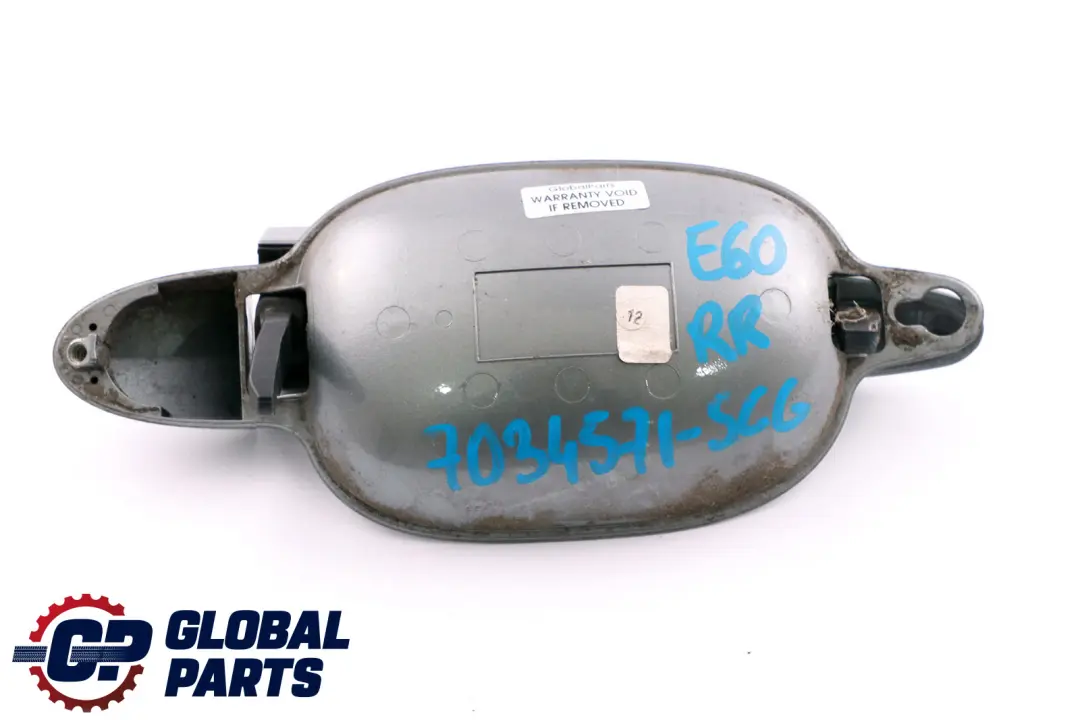 BMW 5 Series E60 E61 1 Rear Left Grab Handle N/S Spacegrau Space Grey - SKU 7034571-SCG1 - Part number 7034571