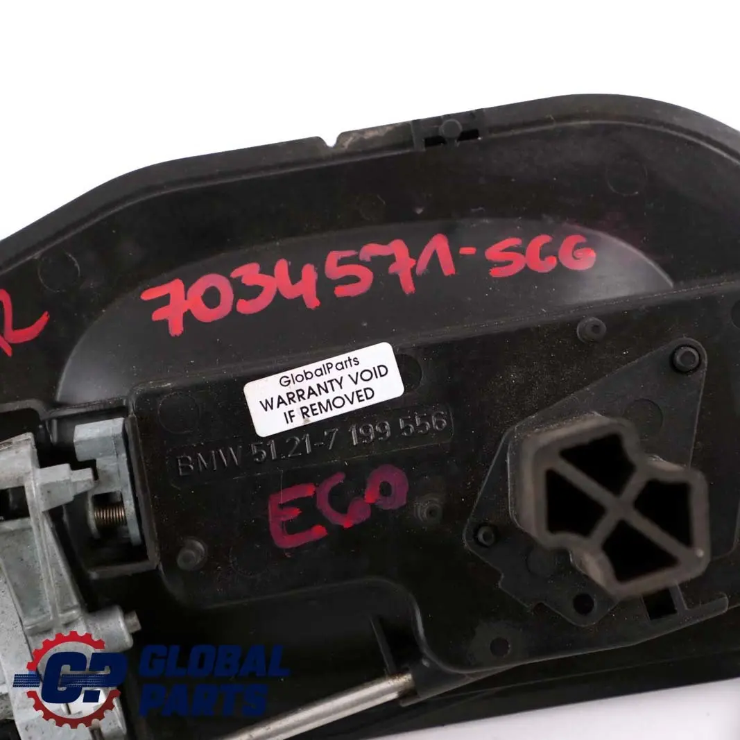 BMW 5 Series E60 E61 2 Complete Rear Right Grab Handle O/S Spacegrau Space Grey - SKU 7034571-SCG2 - Part number 7034571